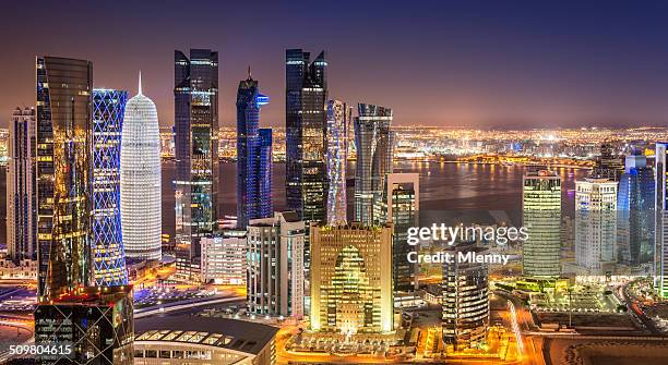 Doha Skyline at Night